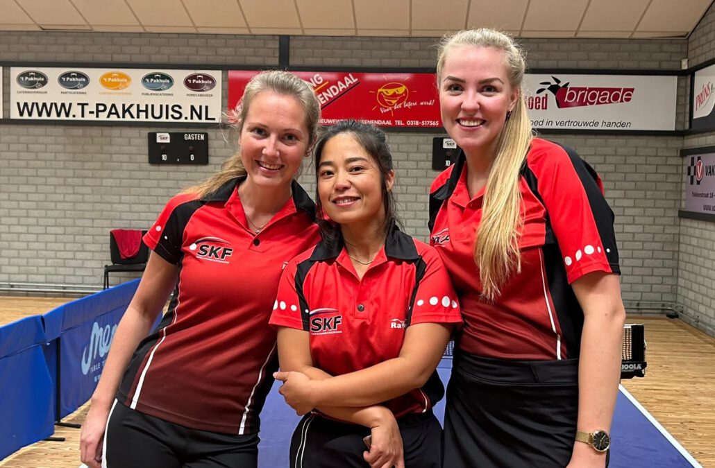 Tafeltennisvereniging SKF timmert aan de weg