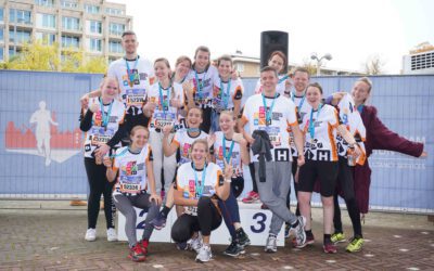 Aan de start bij de Vestingloop Den Bosch